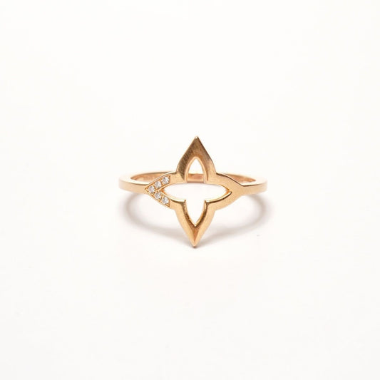 Louis Vuitton Ring Blossom 750 18K Diamond