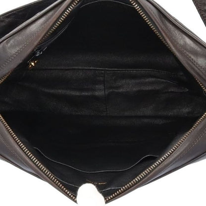 Chanel Flap Matelasse Shoulder Bag Leather Black Women Chanel