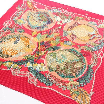 Hermes Scarf Carre Plisse Grands Fonds Silk