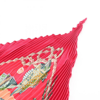Hermes Scarf Carre Plisse Grands Fonds Silk — view 5