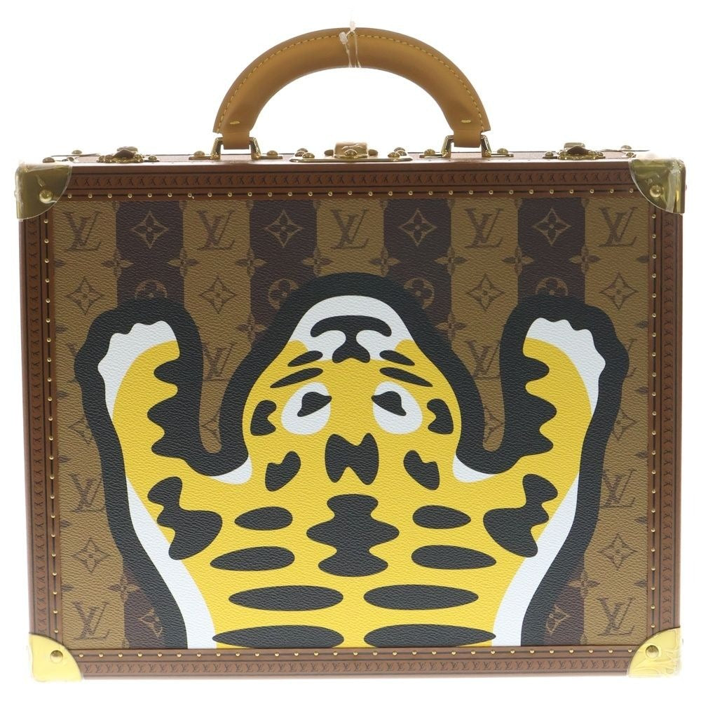 Louis Vuitton LV Nigo Cotoville 40 Monogram Trunk Case Brown Hat