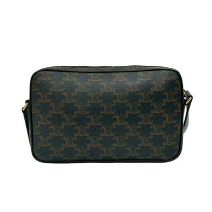 Celine Triomphe Messenger Leather Shoulder Bag — view 3
