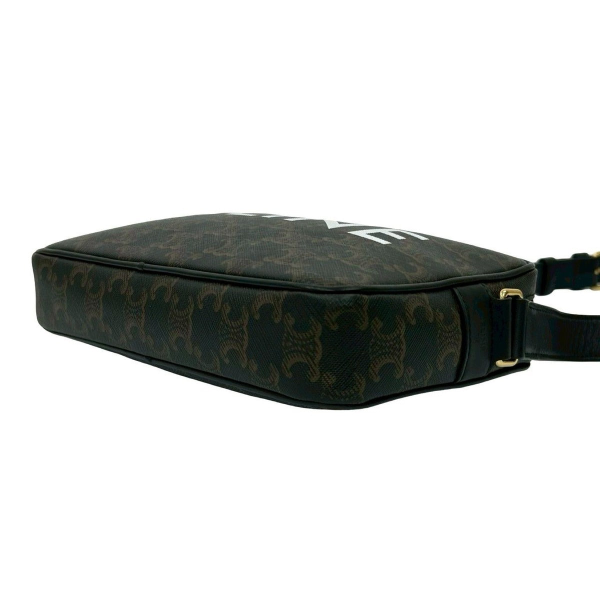 Celine Triomphe Messenger Leather Shoulder Bag — view 8