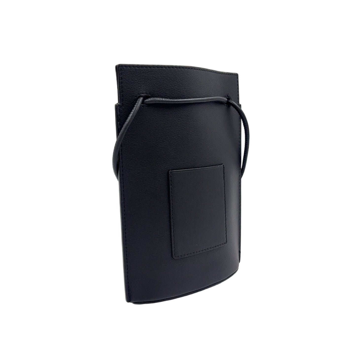 Loewe Dice Pocket with Customization Leather Black Shoulder Bag Gold — view 2