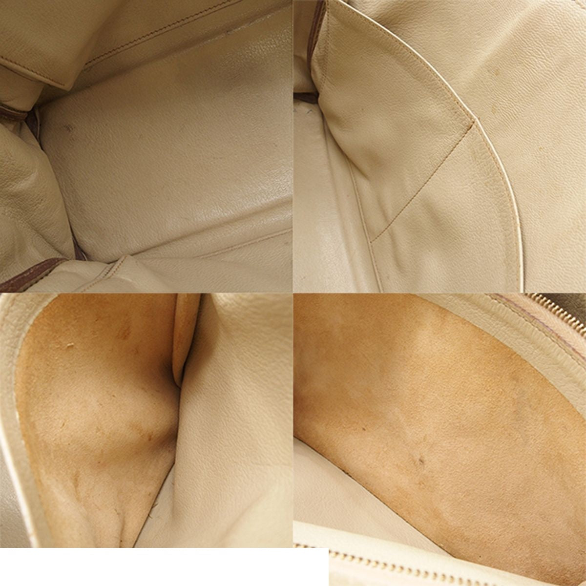 Hermes Kelly 32 Beige Gold Togo Retourne 2-Way Shoulder Bag — view 8