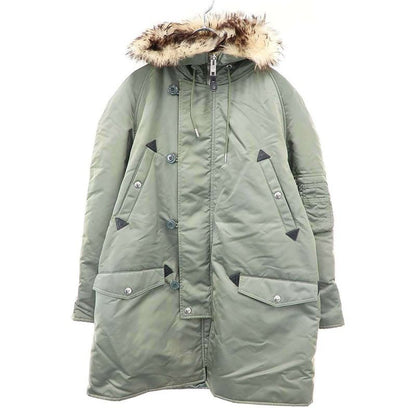 Celine N-3 B Military Mods Coat 2 F Khaki XS