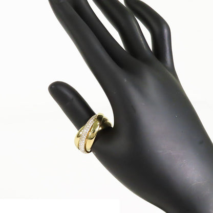 Tiffany & Co Paloma Melody Band Ring Yellow Gold 18K Diamond — view 8