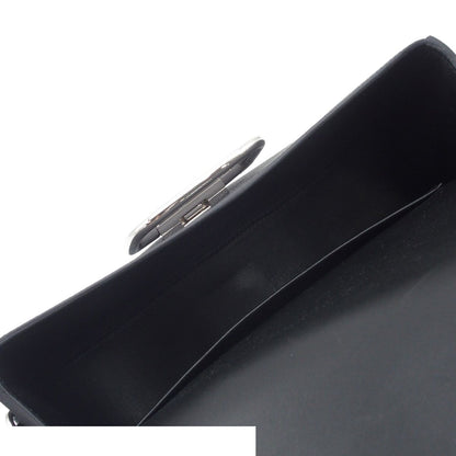 Hermes Della Cavalleria Elan Black Silver Epsom Shoulder Bag — view 5