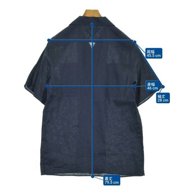 Prada Casual Shirt Linen Blue — view 6