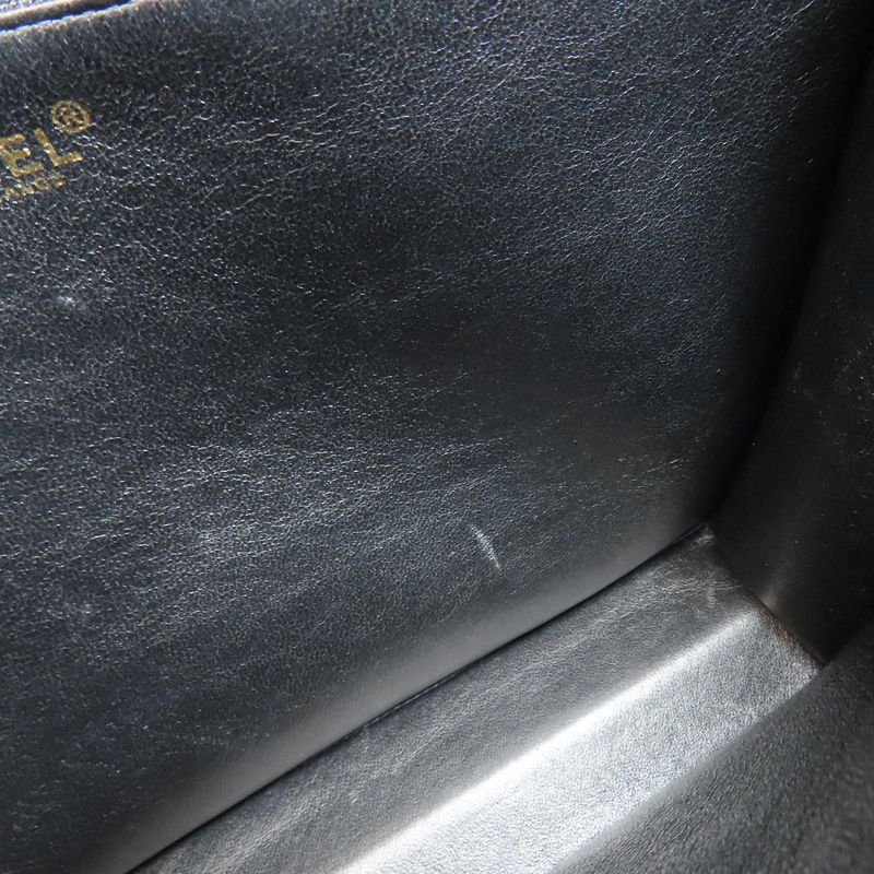 Chanel Coco Mark Gold Hardware Tote Bag Grained Calfskin Women