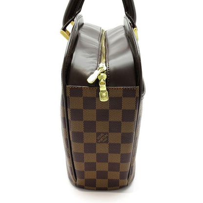 Louis Vuitton Sarria Orizontal N51282 Damier Ladies Handbag Brown Excellent
