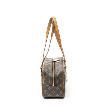 Louis Vuitton Cite Brown Monogram Canvas Messenger Bag — view 4