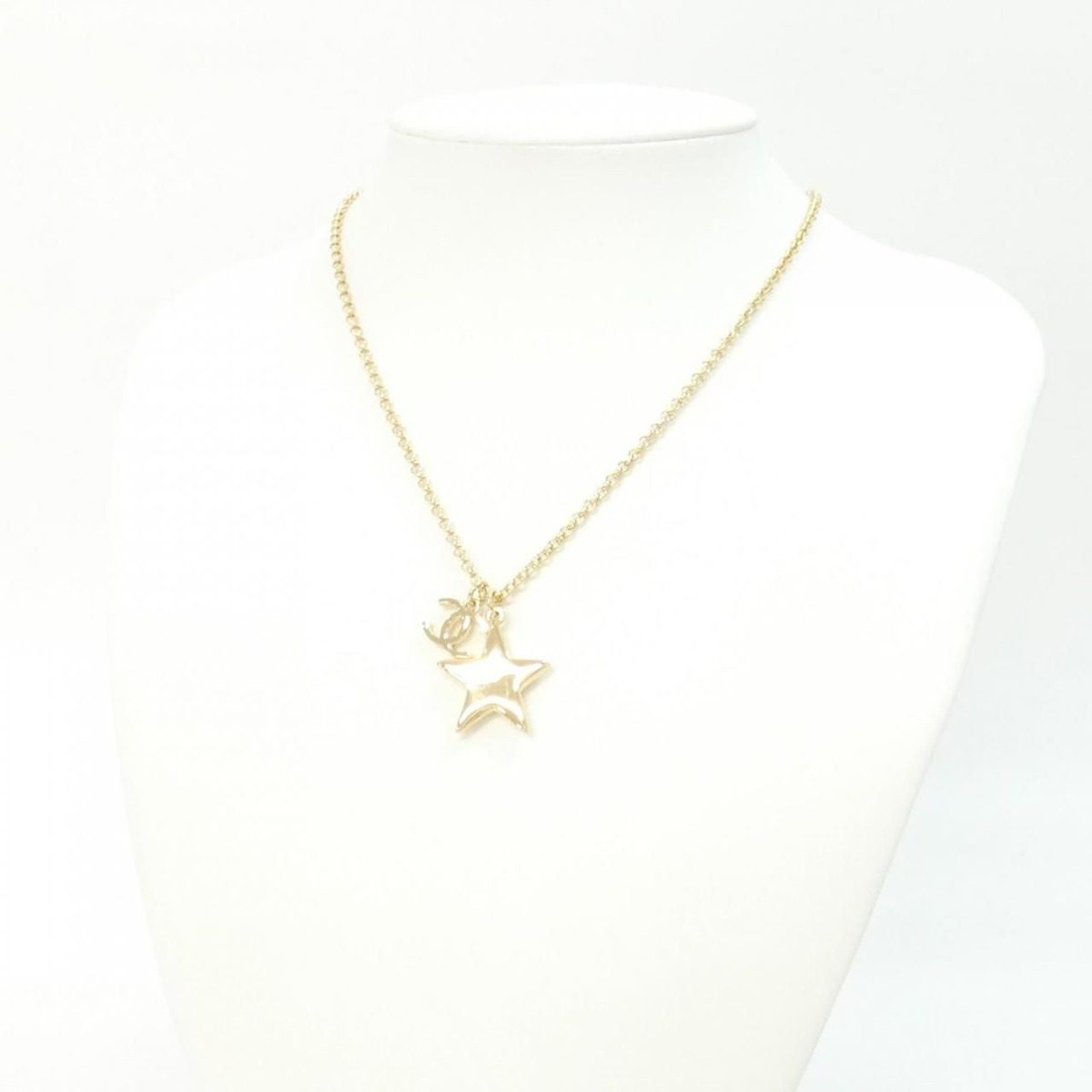 Chanel Necklace Gold — view 4