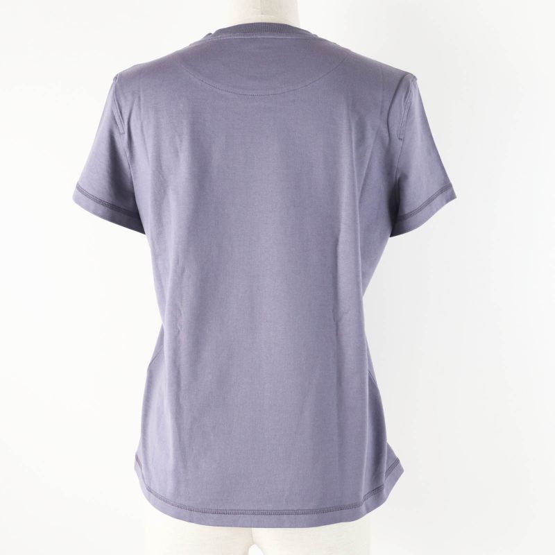 Hermes 24AW 4h4643da Cartouche Mole Gris Nuage Short-sleeved T-shirt 36 Made