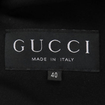 Gucci Era Logo Zip Up Cropped Nylon Jacket — view 9