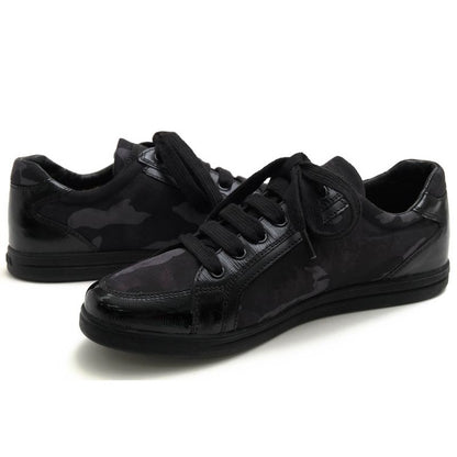 Prada Shoes Sneakers Low Cut Women Nylon Leather — view 3