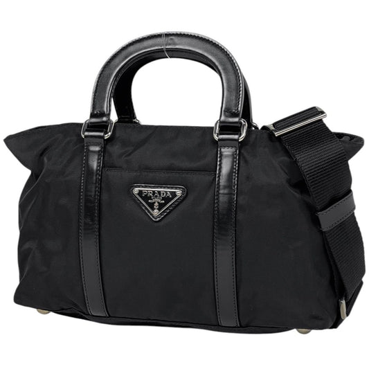 Prada 2-Way Shoulder Bag Nylon Nero