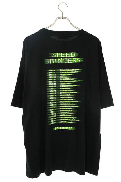 Balenciaga 556133 Tcv38 Speed Hunters Print T-shirt Men's L