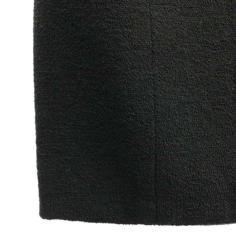 Chanel | 90s- 1994aw Wool Tweed Back Zip Skirt Fully Lined With Coco Mark | 40