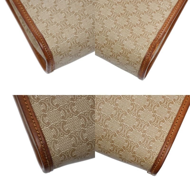 Celine Clutch Bag Macadam PVC Leather 02ka966