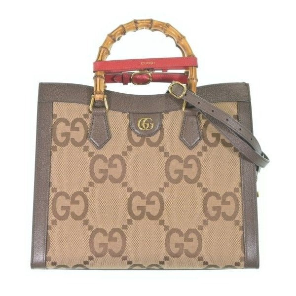 Gucci Handbag Brown Beige