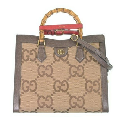 Gucci Handbag Brown Beige