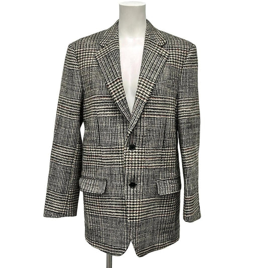 Celine Jacket 34 S Tomboy Tailored Ivory Black Multi