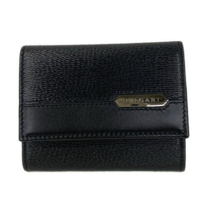 Bvlgari Coin Case Serpenti Black Leather