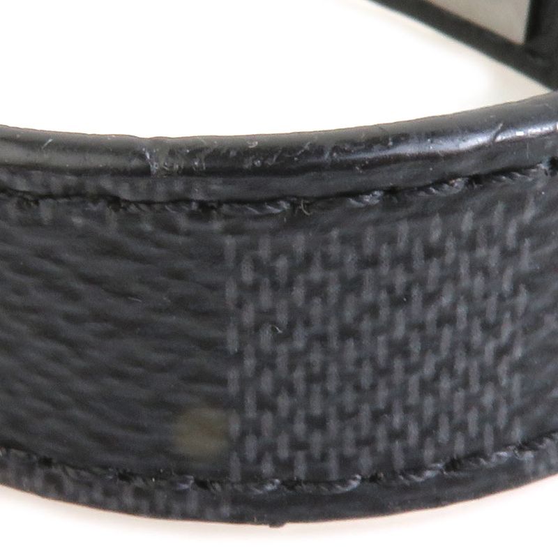 Louis Vuitton Bracelet Damier Graphite Bra Scuff LV Staple Edition M6524
