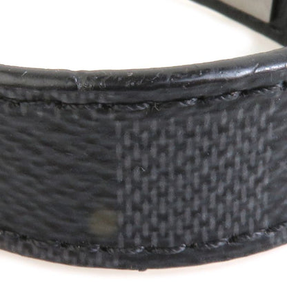 Louis Vuitton Bracelet Damier Graphite Bra Scuff LV Staple Edition M6524