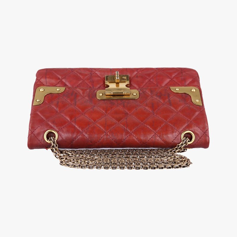 Chanel255 Matelasse Red Lamb Skin A4880713868239