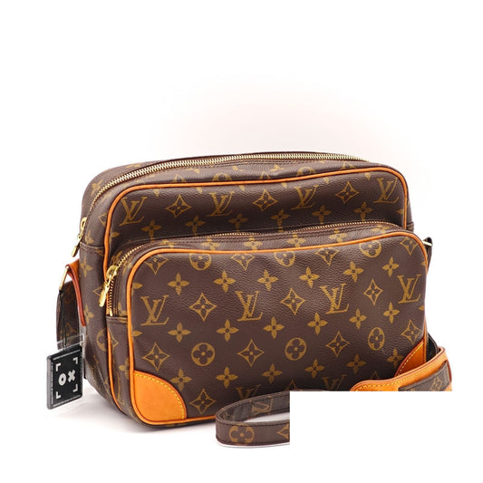 Louis Vuitton Nile Shoulder Bag Small Brown