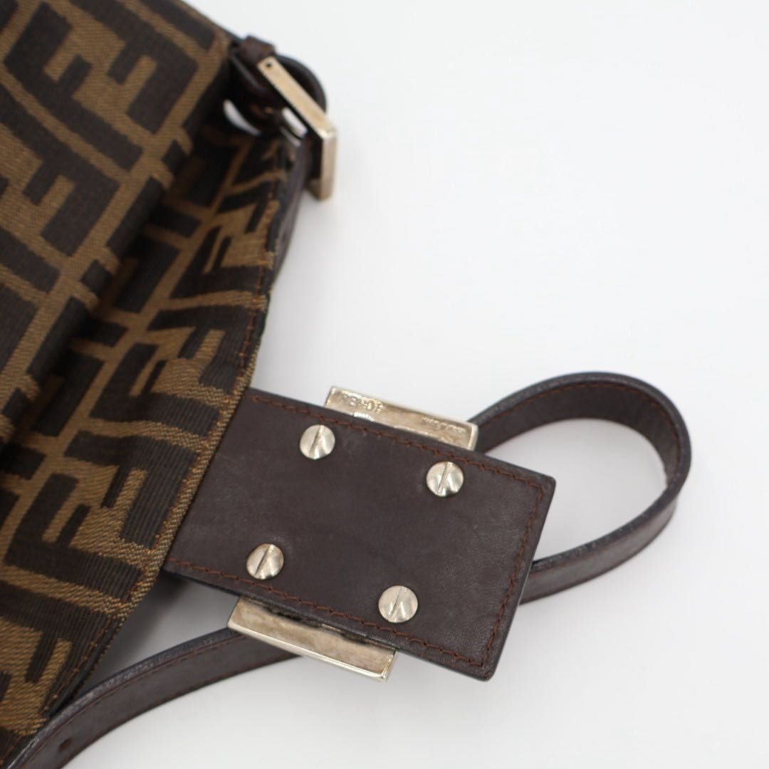 Fendi Zucca Pattern Shoulder Bag — view 8