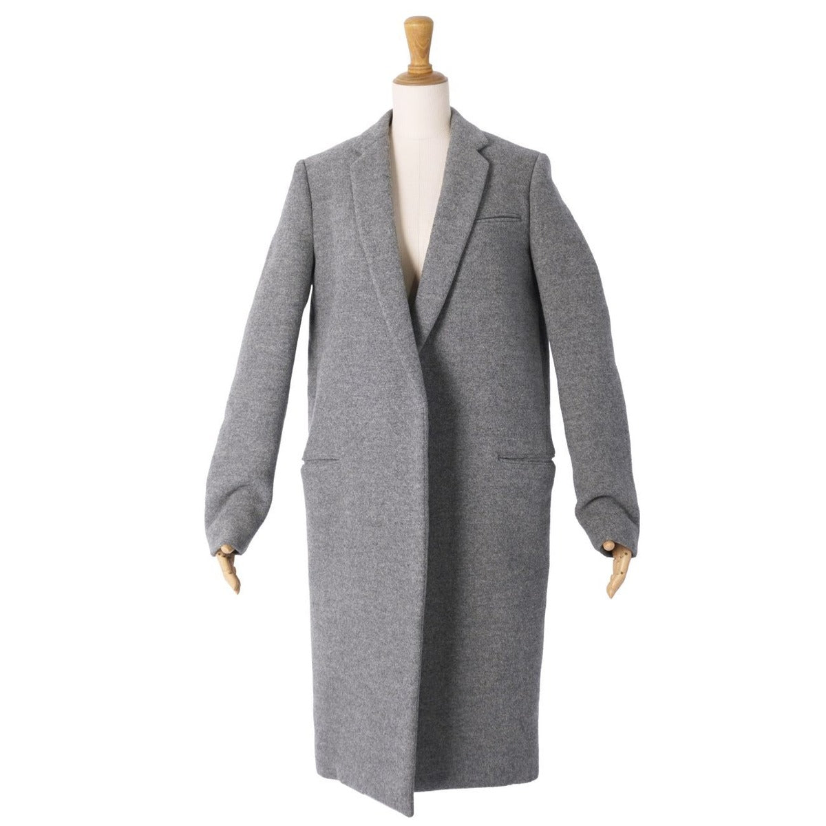 Celine Coat Phoebe Philo Era Long Crombie — view 3