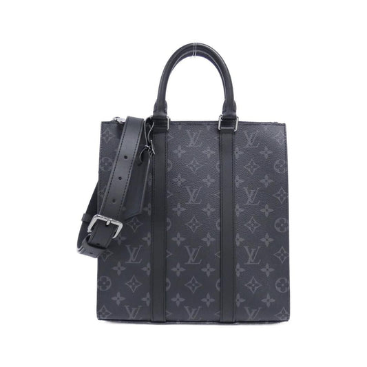 Louis Vuitton Monogram Eclipse Sac Plat Cross Bag