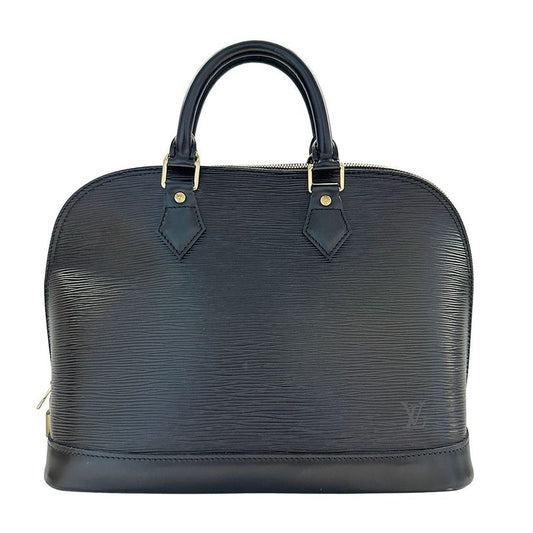 Louis Vuitton Bag Handbag Epi Alma Leather Noir Black