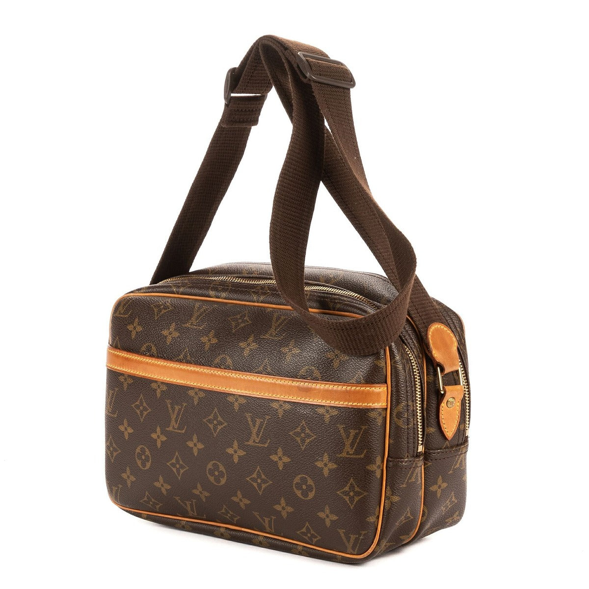 Louis Vuitton Reporter Brown Monogram Canvas — view 2