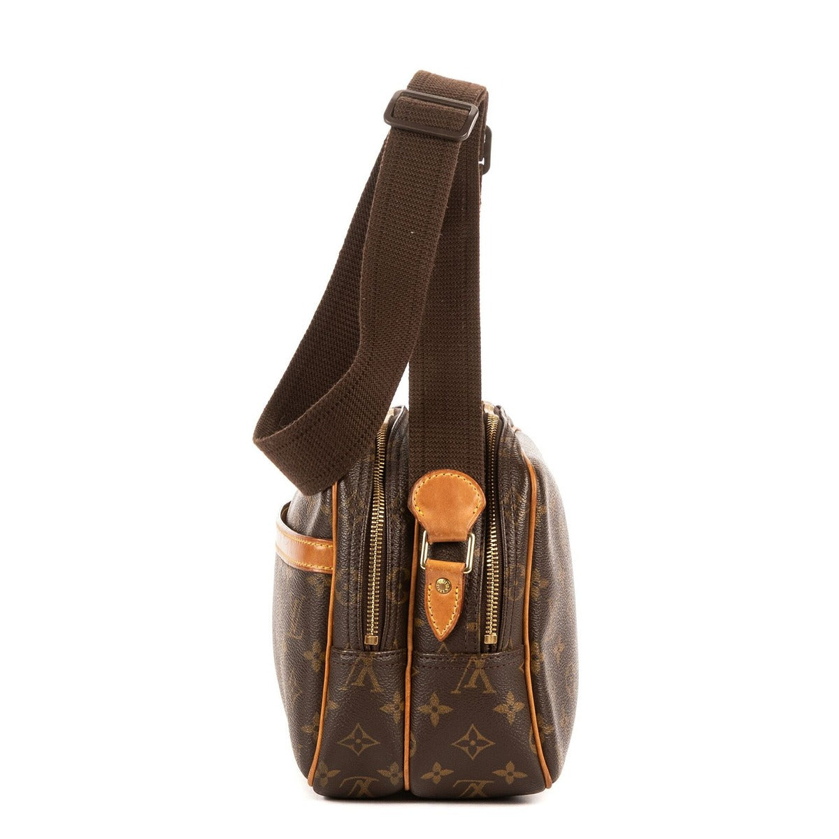 Louis Vuitton Reporter Brown Monogram Canvas — view 3