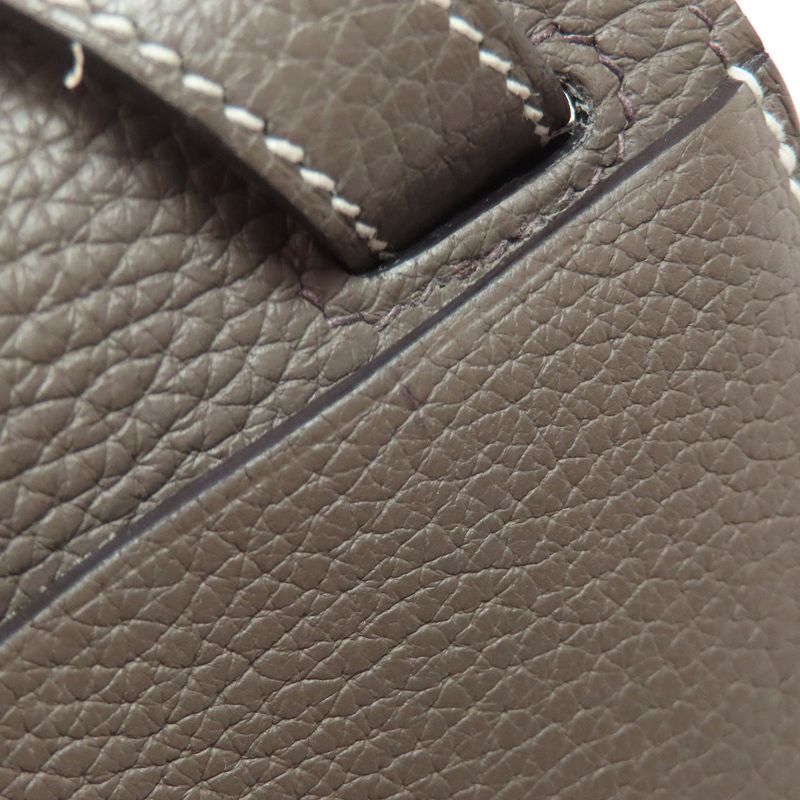 Hermes Arsan 31 Silver Hardware Handbag Taurillon Women