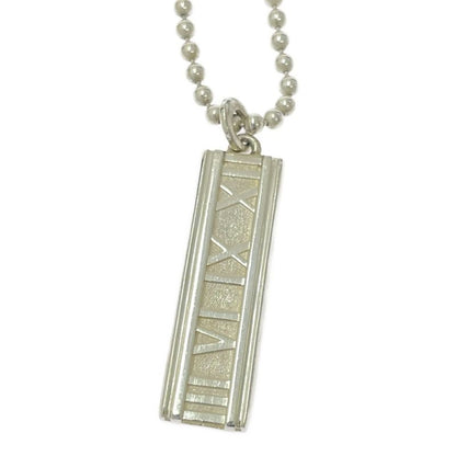 Tiffany & Co Tiffany & Co Silver Atlas Bar Necklace 15.7g 925 Engraved 434333