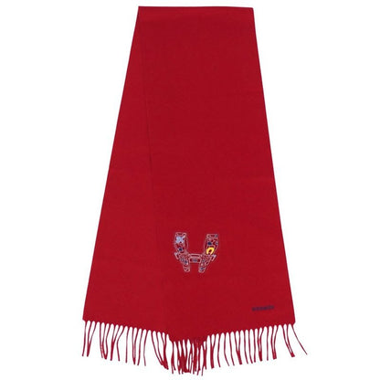 Hermes Scarf Shawl Fringe Cashmere Les