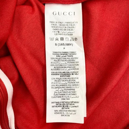 Gucci X Adidas Collaboration Jersey Dress Sideline 712711 S Size Trefoil V Neck