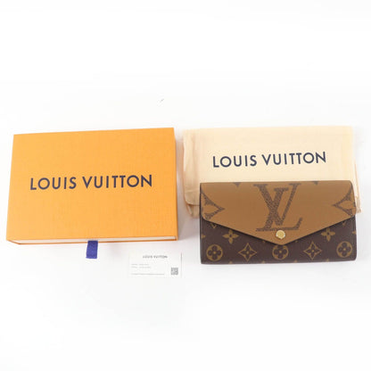 Louis Vuitton Portefeuille Sarah Monogram Canvas Reverse — view 2