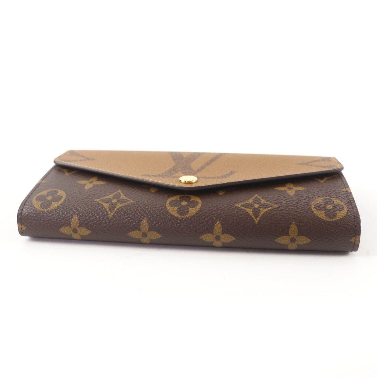 Louis Vuitton Portefeuille Sarah Monogram Canvas Reverse — view 4