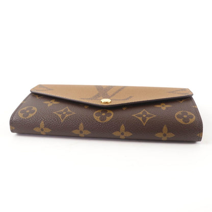 Louis Vuitton Portefeuille Sarah Monogram Canvas Reverse — view 4