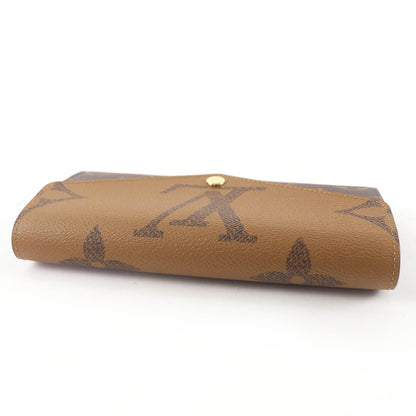 Louis Vuitton Portefeuille Sarah Monogram Canvas Reverse — view 5