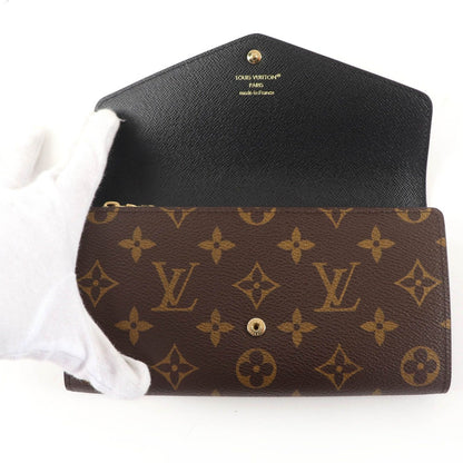 Louis Vuitton Portefeuille Sarah Monogram Canvas Reverse — view 6
