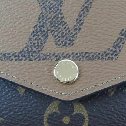 Louis Vuitton Portefeuille Sarah Monogram Canvas Reverse — view 9