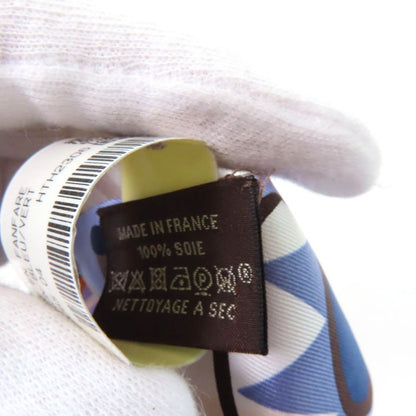 Hermes Parade EN Fanfare Parade EN Fanfare 100% Silk Brun/bleu/vert Scarf With