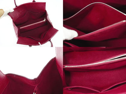 Authentic Louis Vuitton LV Marly MM Epi Leather 2WAY Shoulder Bag Handbag